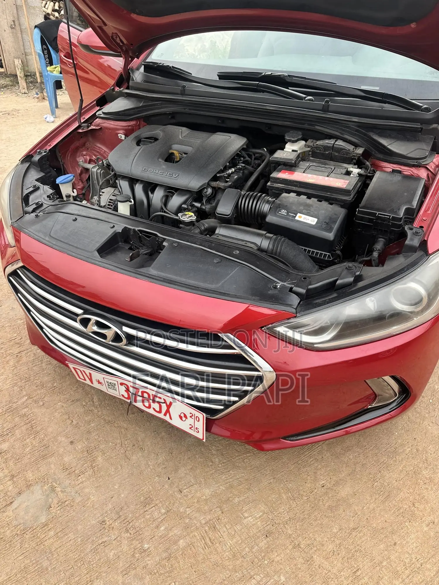 Hyundai Elantra 2018 Red