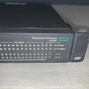 Hp Jg936a 5130 24-Port Gigabit Poe+ Layer 3 Managed Switch 4sfp+10gbe