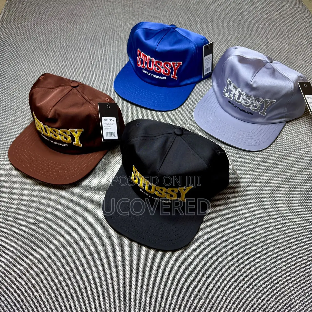 Stussy Mid Depth Burly Snapback Cap