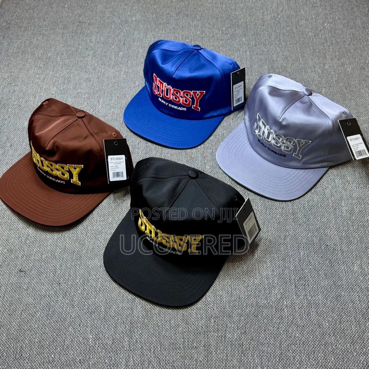 Stussy Mid Depth Burly Snapback Cap