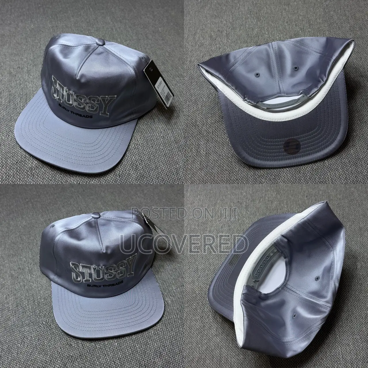 Stussy Mid Depth Burly Snapback Cap
