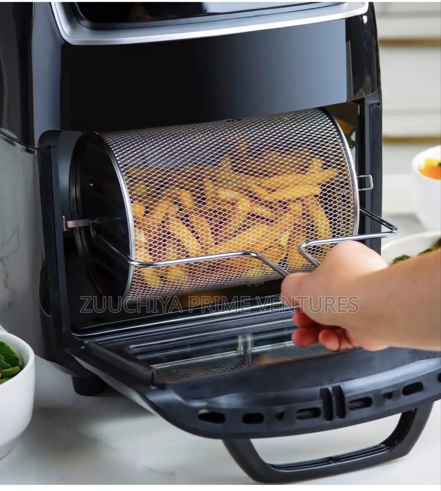 S.E.G. 10.L 3-in-1 Air Fryer With 8 Functions From Germany 