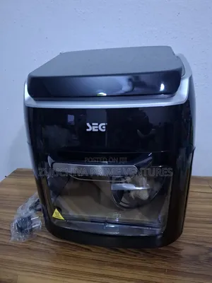 S.E.G. 10.L 3-in-1 Air Fryer With 8 Functions From Germany 