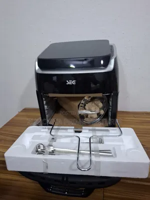 S.E.G. 10.L 3-in-1 Air Fryer With 8 Functions From Germany 