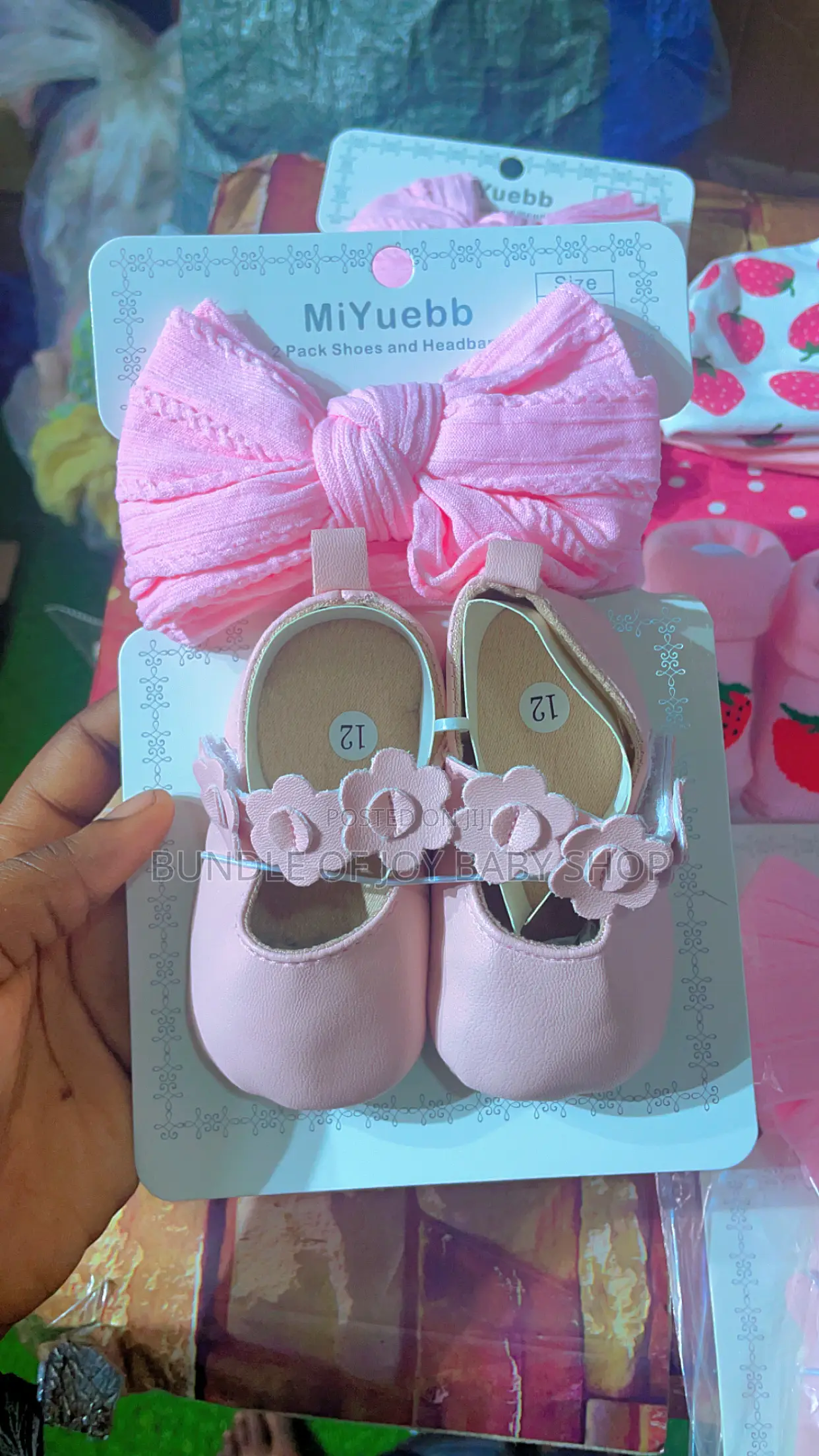 Baby Shoes and Headband Set