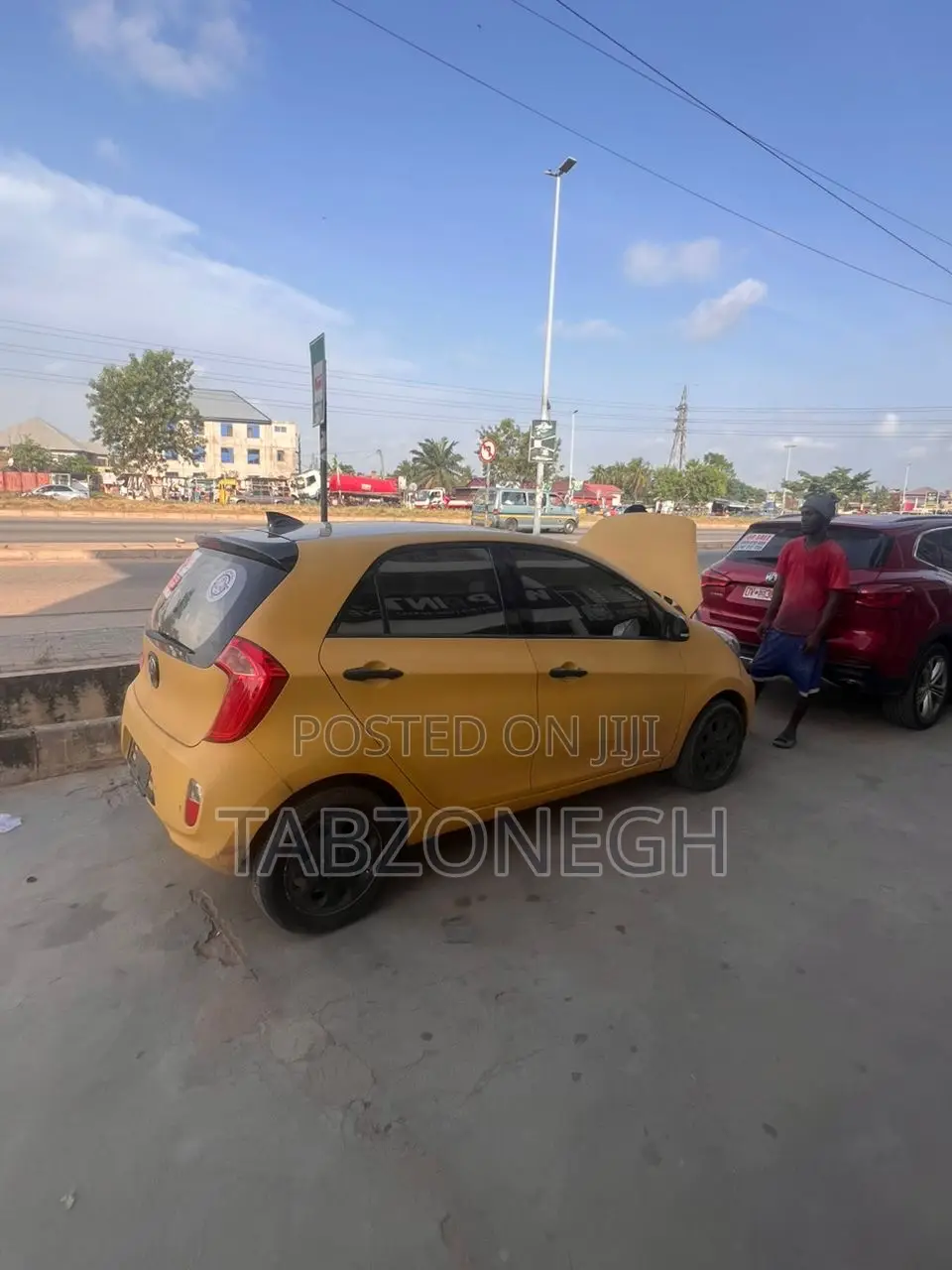 Kia Morning 2015 Yellow