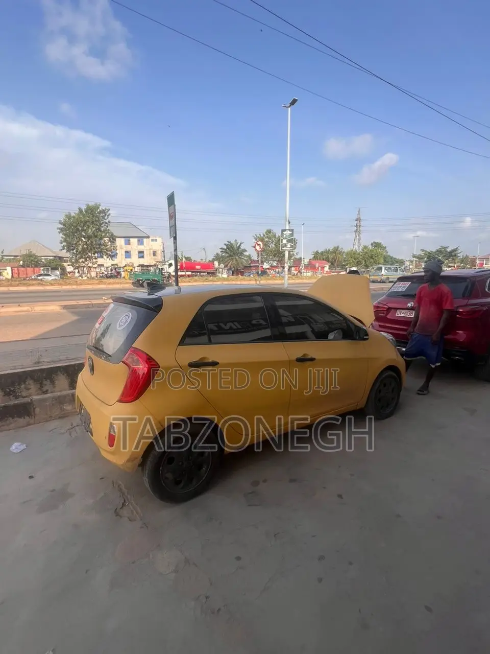 Kia Morning 2015 Yellow