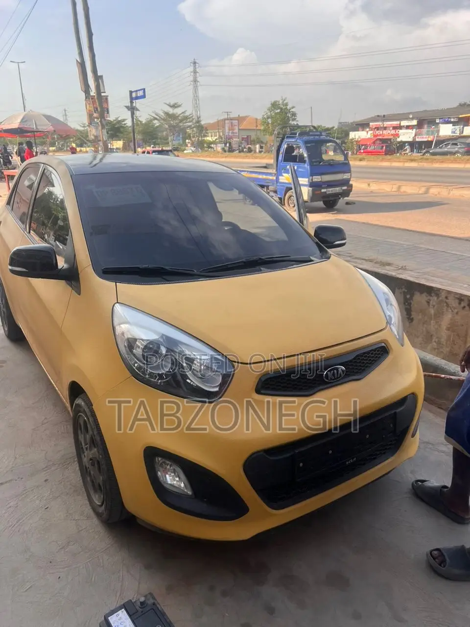 Kia Morning 2015 Yellow
