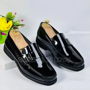 Dolce And Gabbana Black Mirror Men’S Loafers