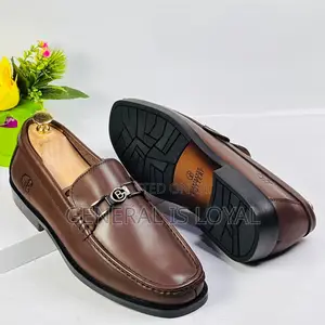 Gianfranco Butteri Brown Leather Men’S Loafers