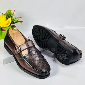 Gianfranco Butteri Black And Brown Leather Men’S Sandals Shoe