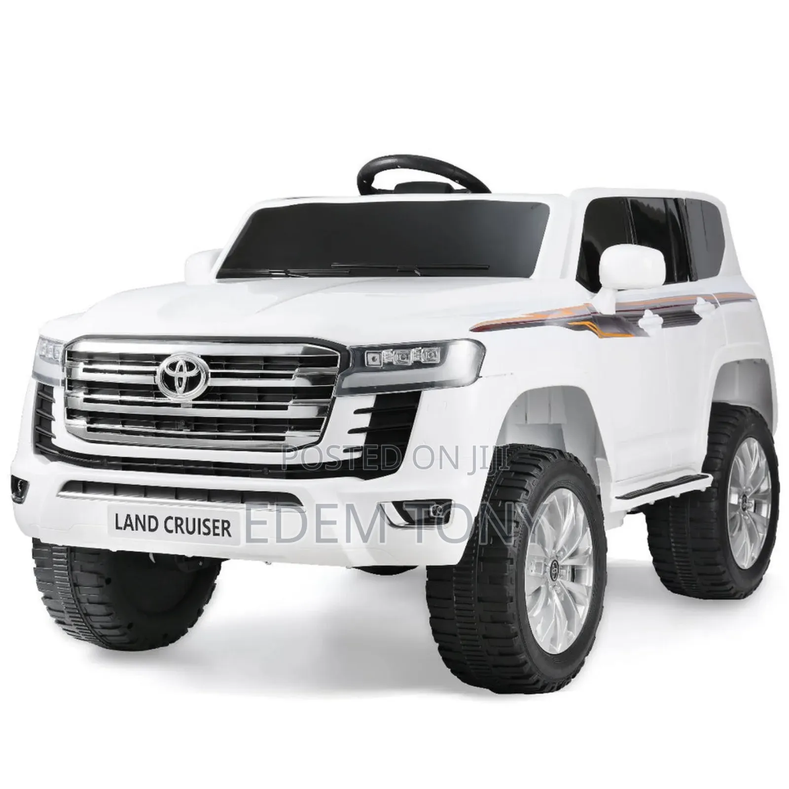 12v Licensed Toyota Land Cruiser Ride-on Truck For Kids