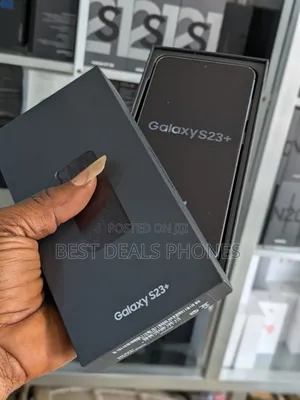 New Samsung Galaxy S23 Plus 256 GB Gold
