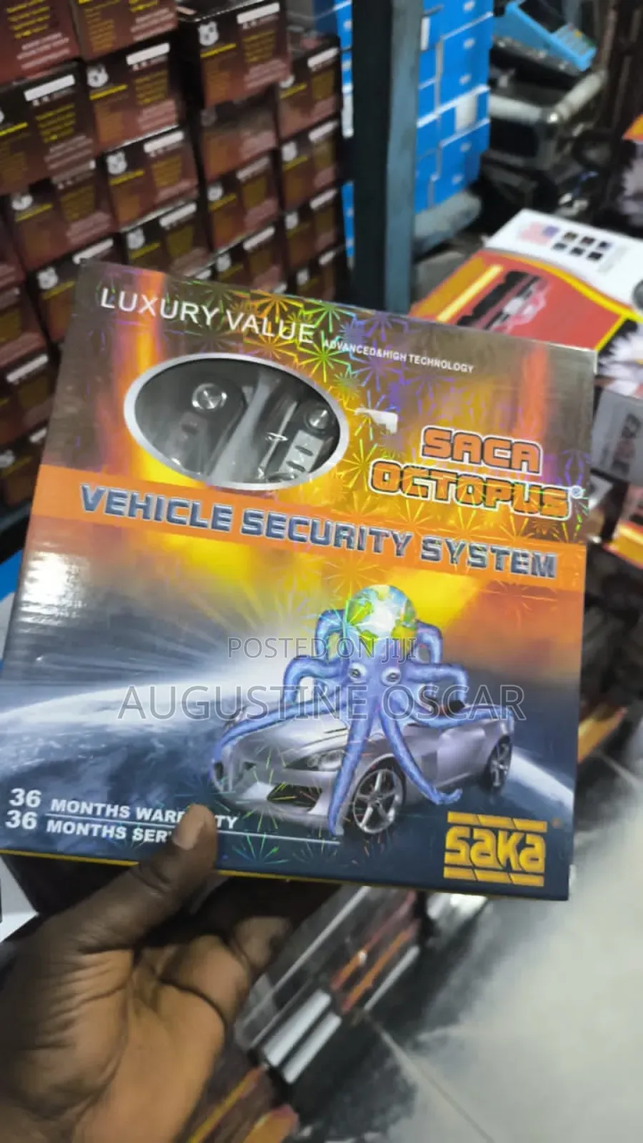Octopus Vehicle Security System