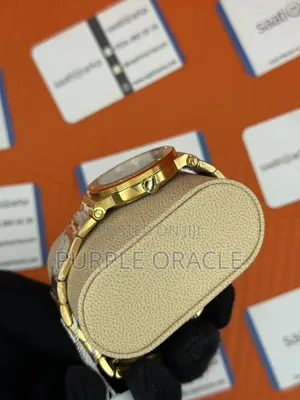 Versace Greca Green Dial Gold Steel Strap Ladies Watch Vevh00720