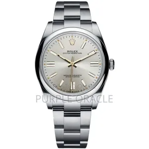 Rolex Oyster Perpetual Men's Steel Dome Bezel Watch 134300.