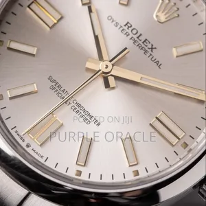 Rolex Oyster Perpetual Men's Steel Dome Bezel Watch 134300.