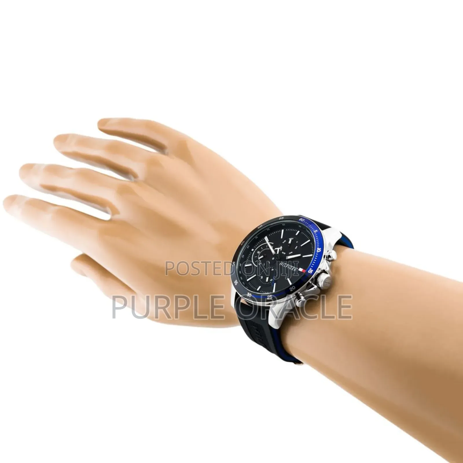 Tommy Hilfiger Bank Prime Men’S Watch With Durable Silicone Strap
