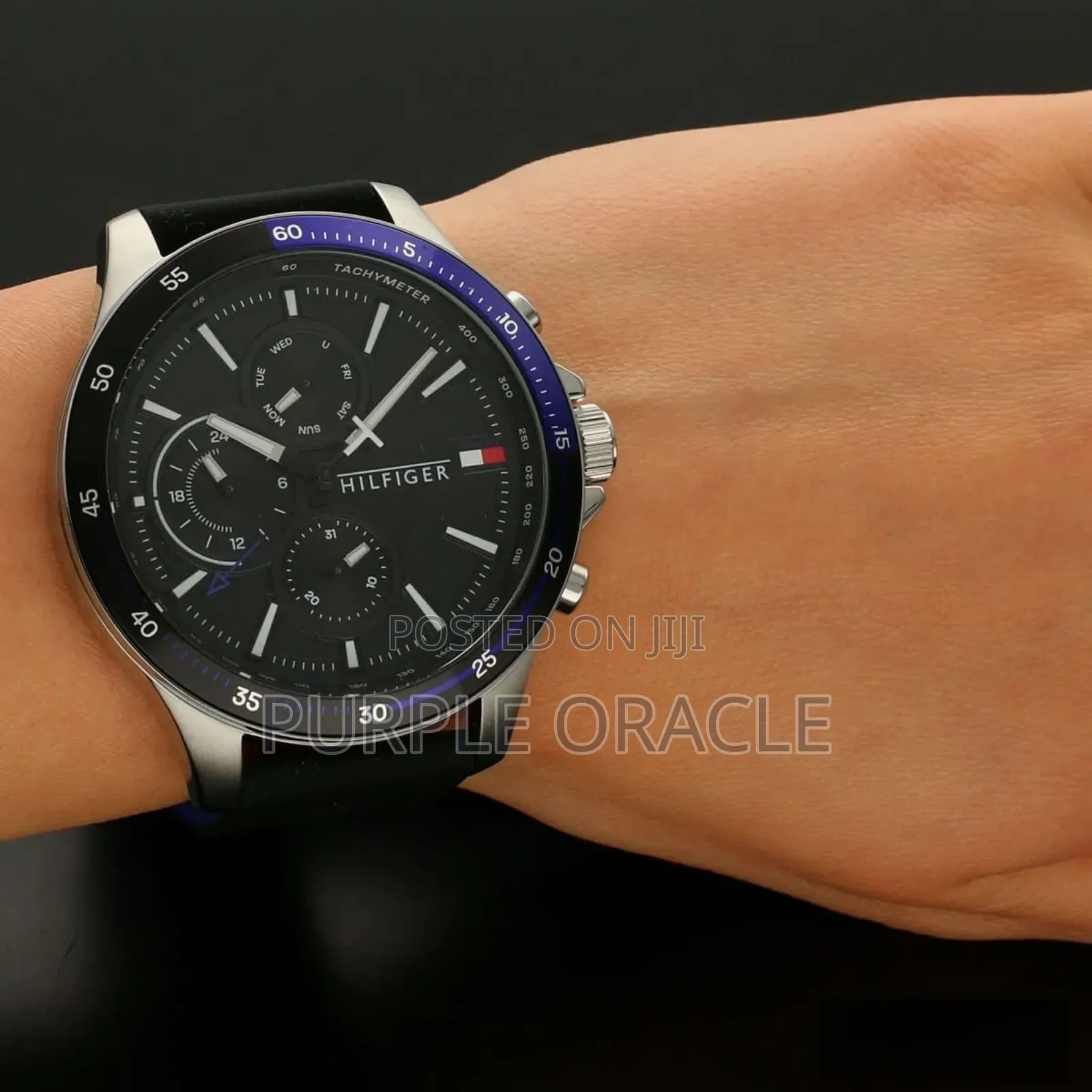 Tommy Hilfiger Bank Prime Men’S Watch With Durable Silicone Strap