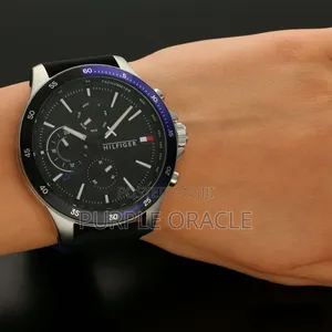 Tommy Hilfiger Bank Prime Men’S Watch With Durable Silicone Strap