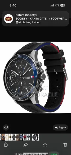 Tommy Hilfiger Bank Prime Men’S Watch With Durable Silicone Strap