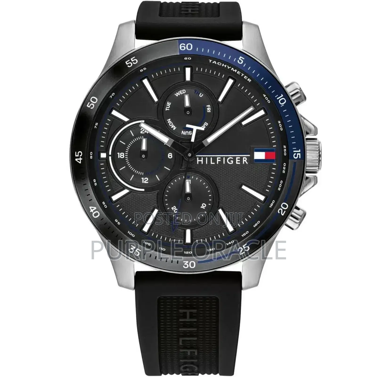 Tommy Hilfiger Bank Prime Men’S Watch With Durable Silicone Strap