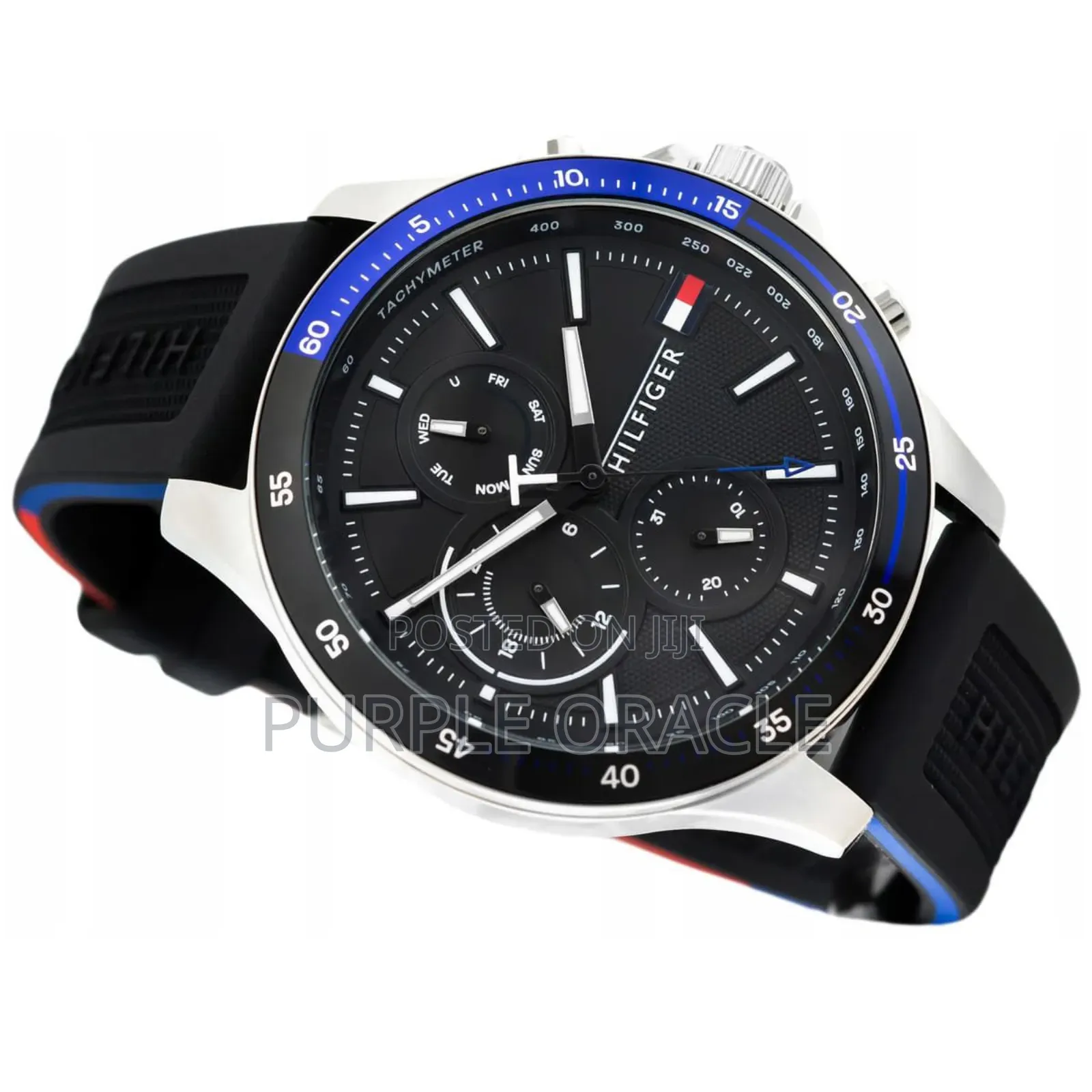 Tommy Hilfiger Bank Prime Men’S Watch With Durable Silicone Strap