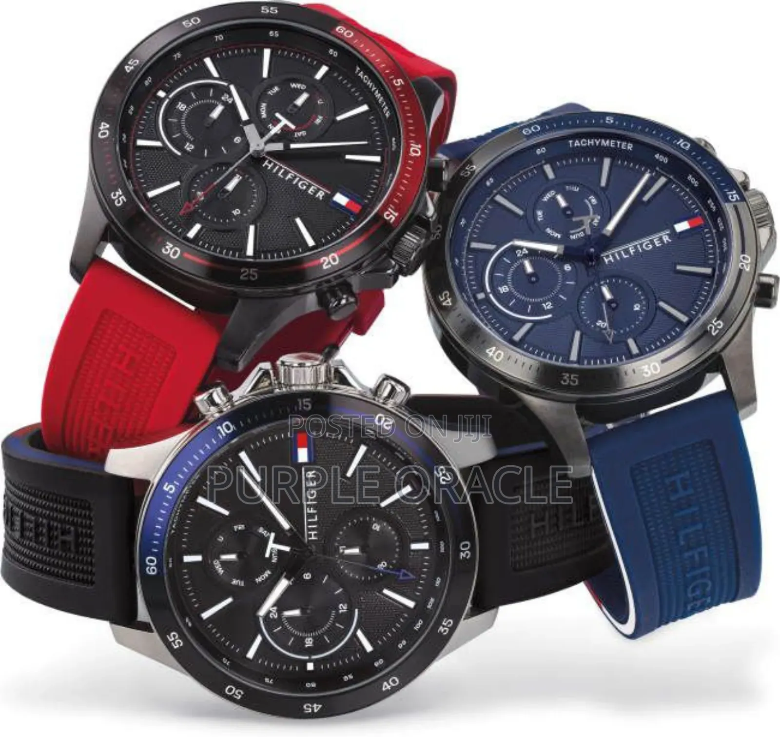 Tommy Hilfiger Bank Prime Men’S Watch With Durable Silicone Strap