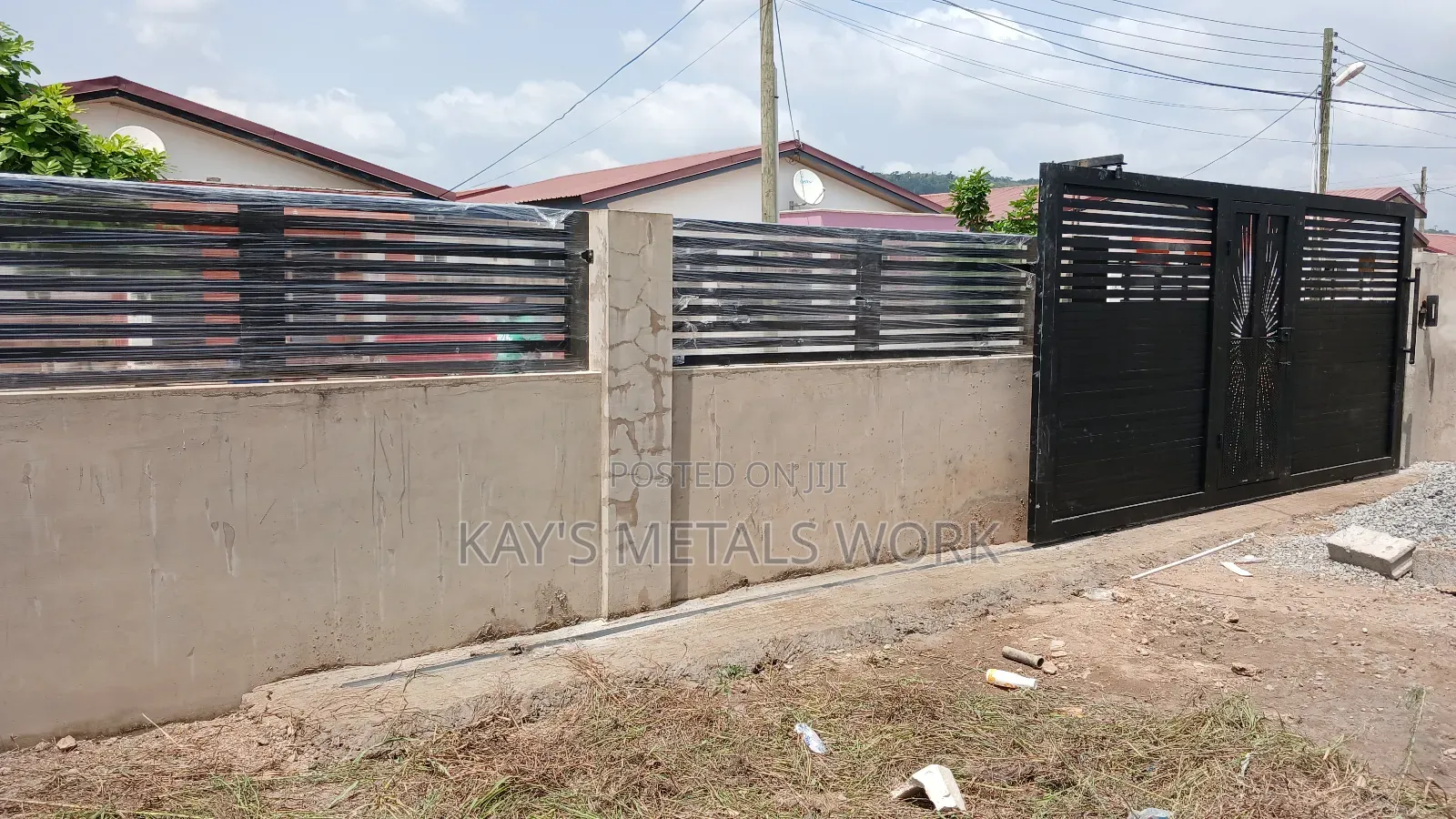 Fence Wall Metal Design