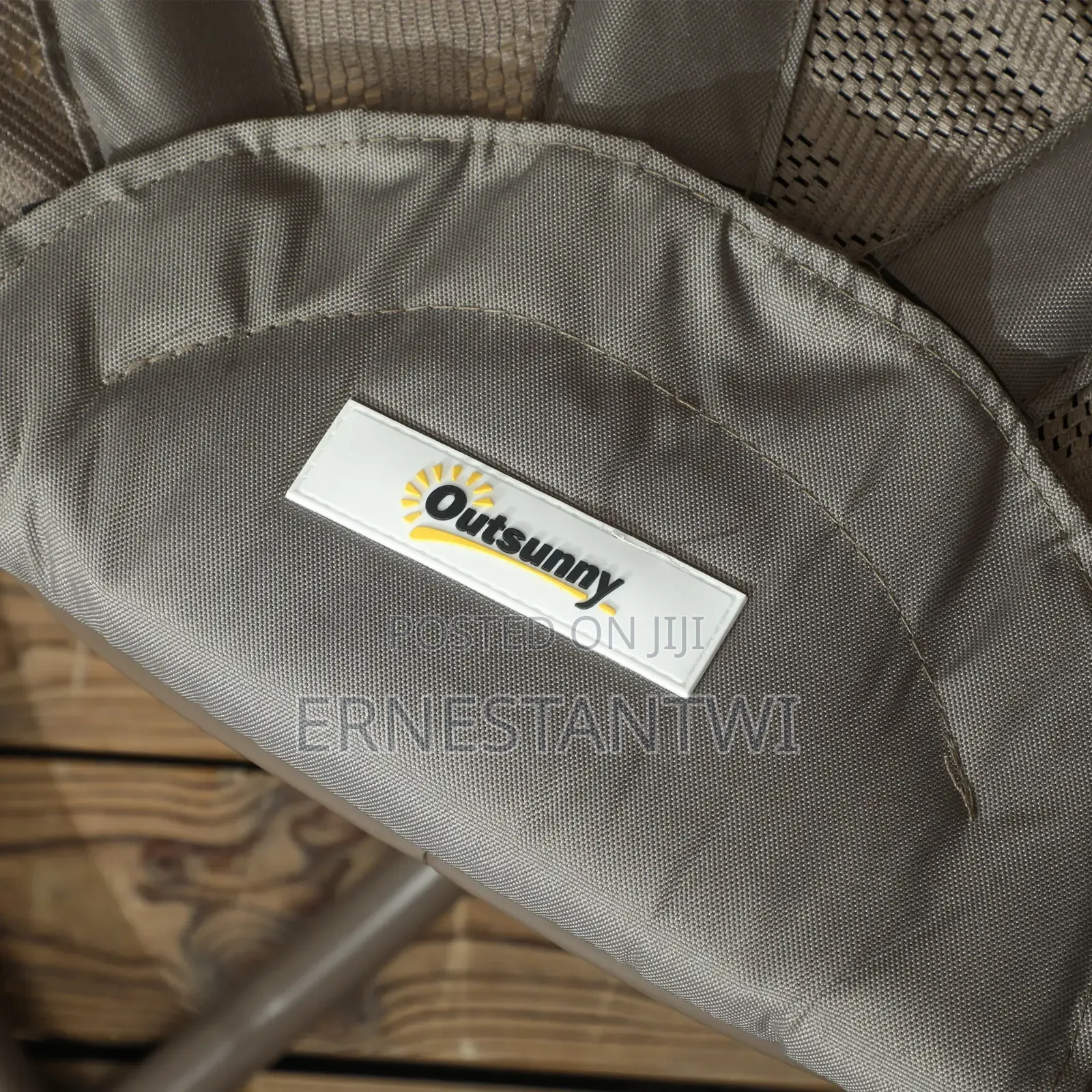 Outsunny Swivel Egg Chair With Cushions, Foldable Basket Seat From Uk