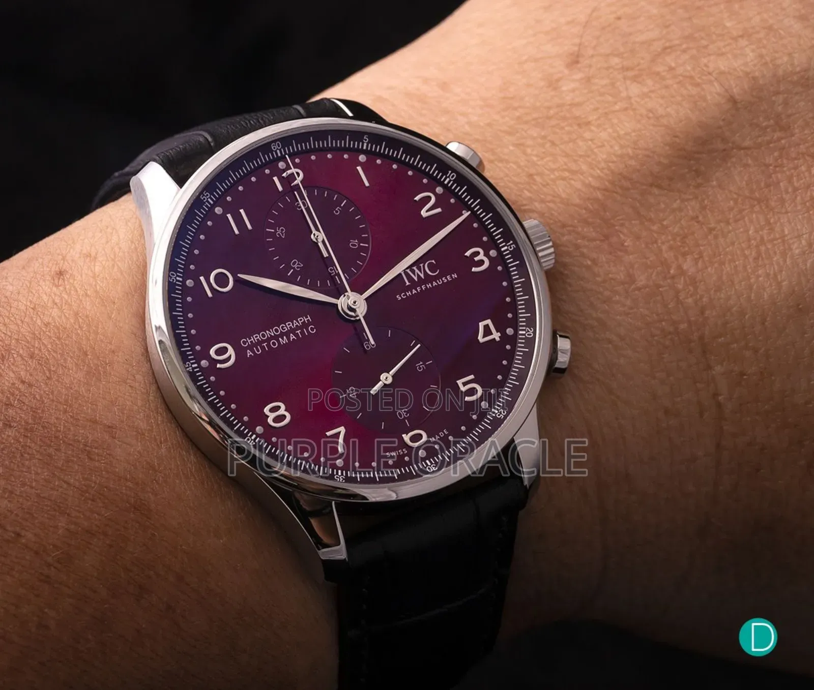 Iwc Portugieser Chronograph Watch For Men..
