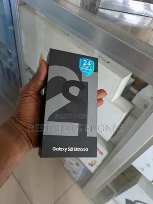 New Samsung Galaxy S21 Ultra 5G 256 GB Gray