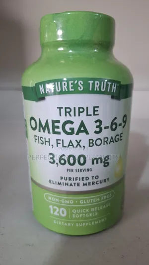 Nature's Truth Omega 3-6-9, 120 Softgels