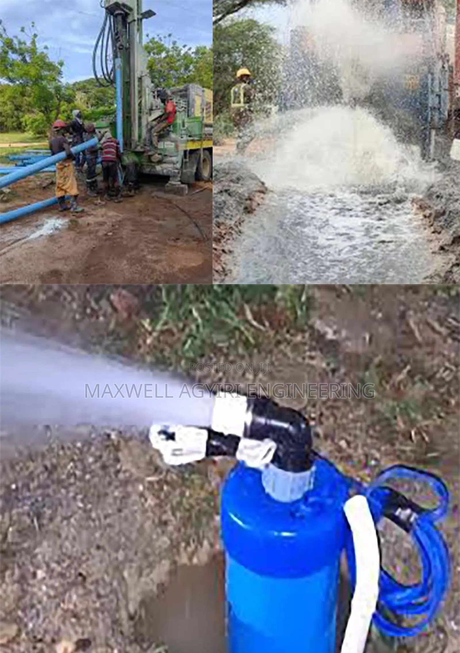 Adenta Borehole Drilling and Repair of Old Borehole