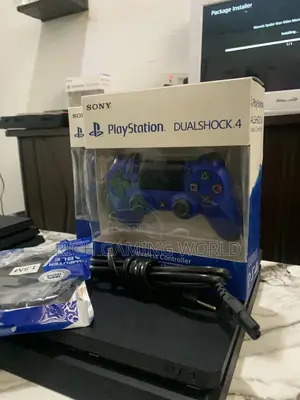 German Used Ps4 4 Slim With Two Pad and 10 Latest Games ( Jailbreak)