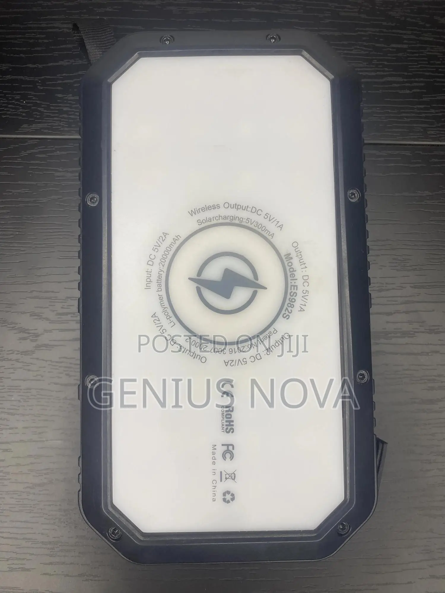 Wireless,Solar and Cable Power Bank