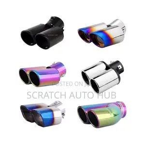 Universal Double Exhaust Mouth Available