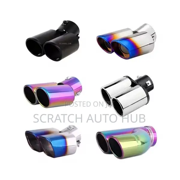 Universal Double Exhaust Mouth Available
