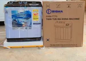 Sigma Twin Tub Semi-Automatic Washing Machine With Airdryer