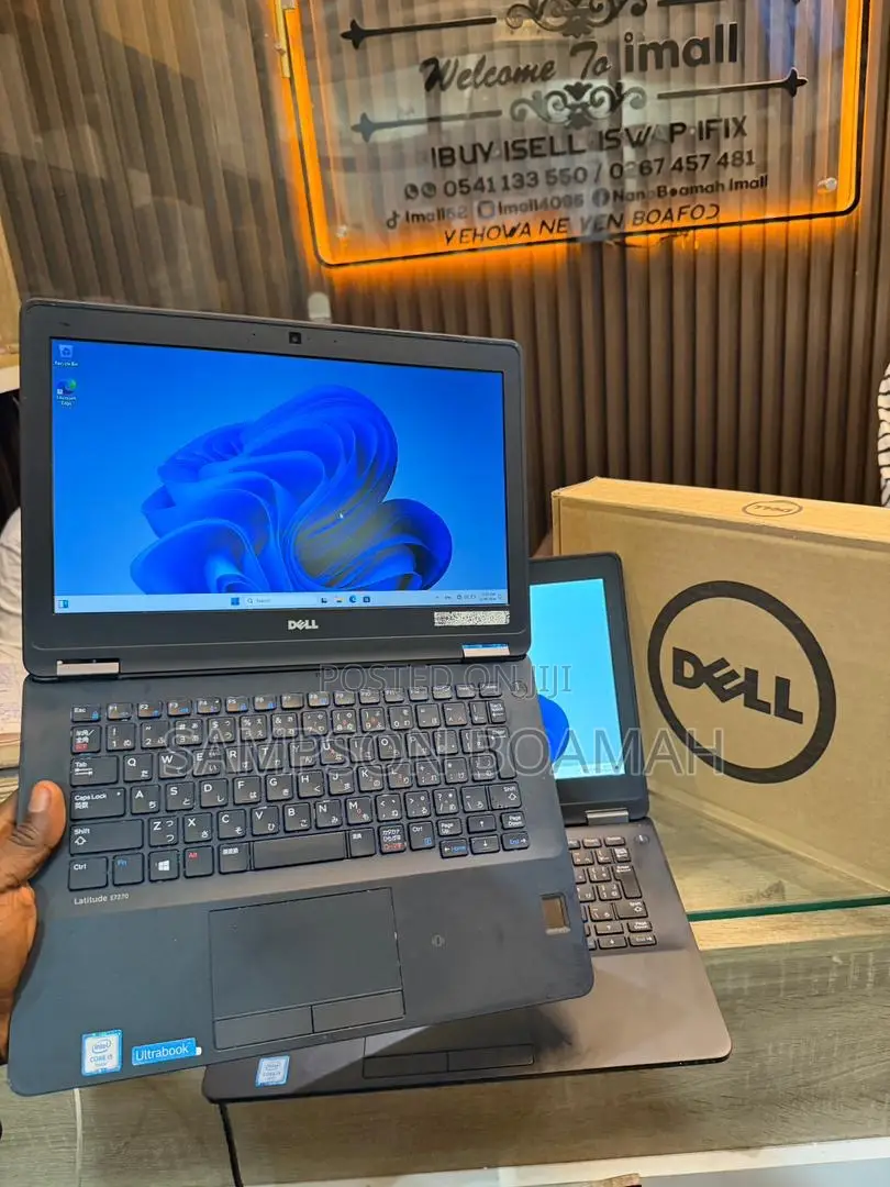 New Laptop Dell Latitude 12 E7270 4GB Intel Core i5 SSD 128GB