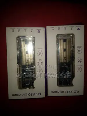 M.2 Nvme Pcie Ngff Sata Dual Ssd Case Clear Usb Type C