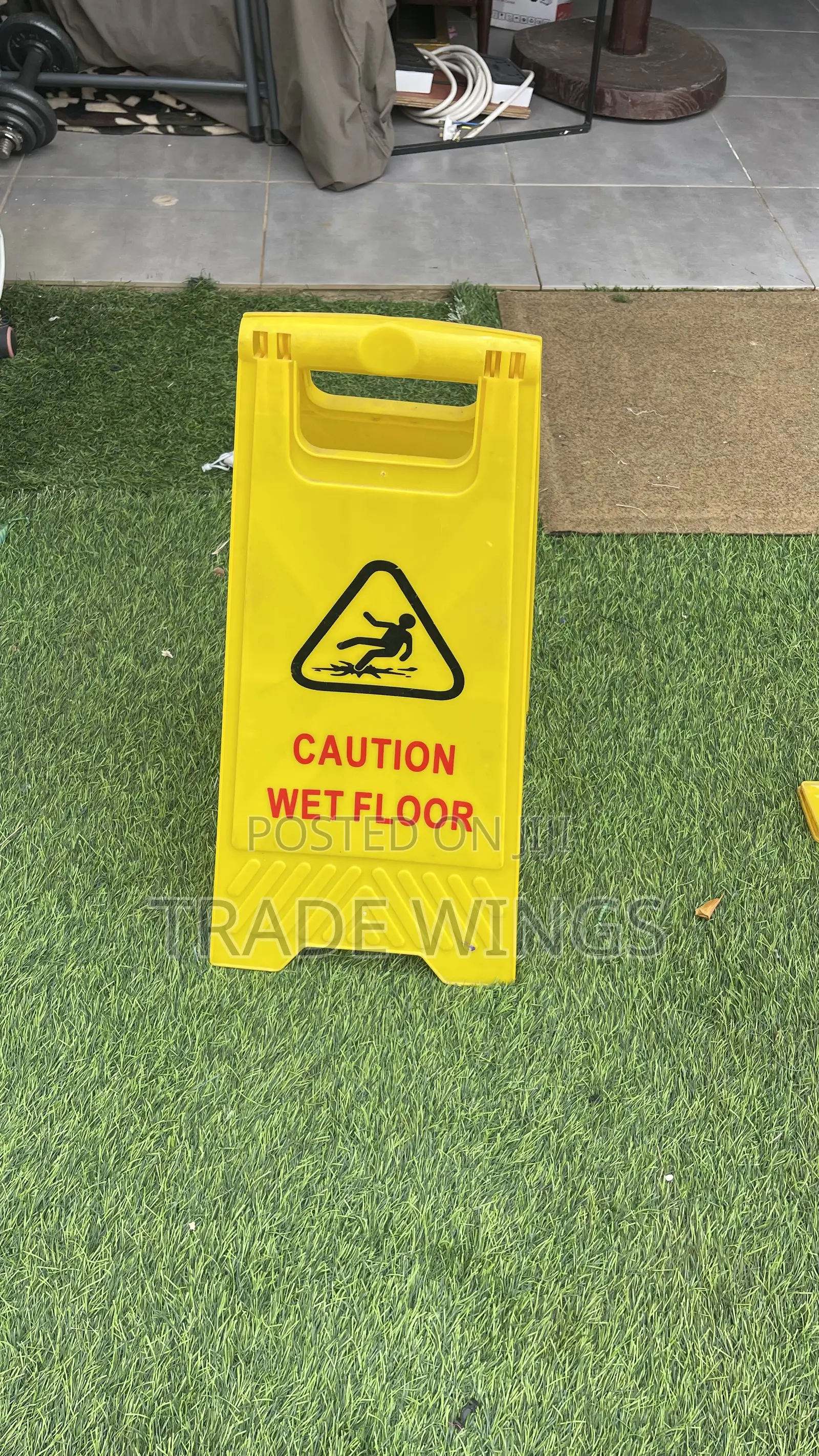 1 Used No Parking Sign Yellow For Construction