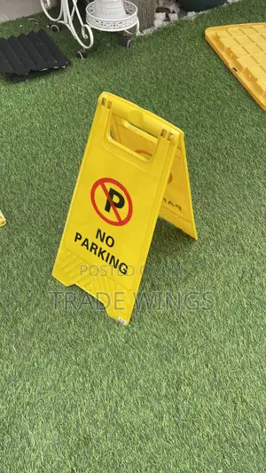 Two No Parking Signs For Construction Or Organization