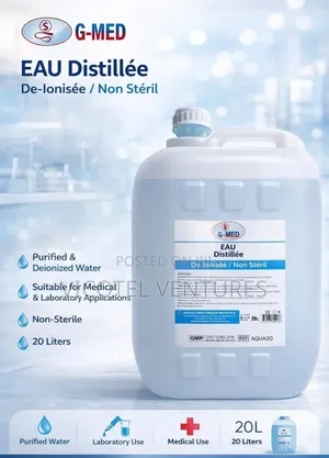 Distilled Water 20ltrs
