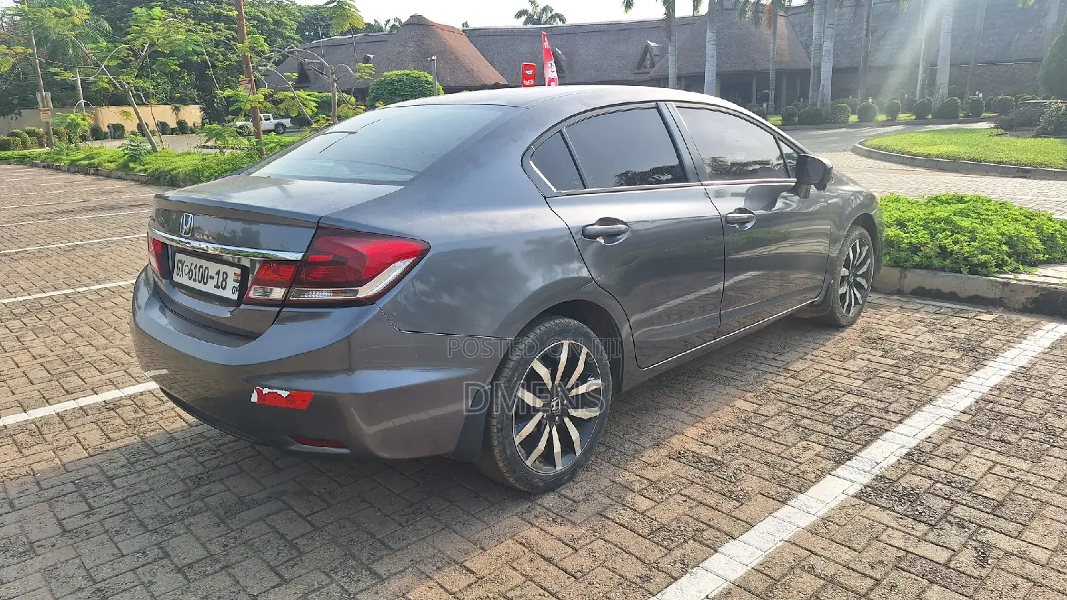 Honda Civic EX-L 4dr Sedan (1.8L 4cyl CVT) 2015 Gray