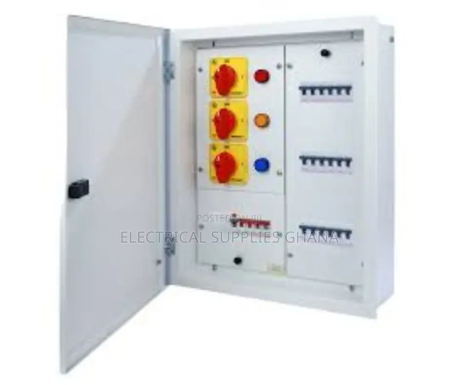 3-Phase Selector Switch Distribution Board Panel