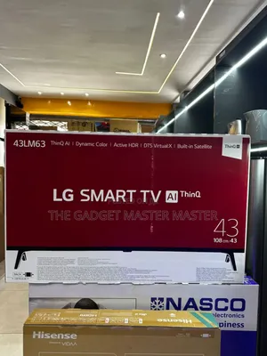 Lg 43lm63 43" Full HDR Smart Ai Thinq Tv