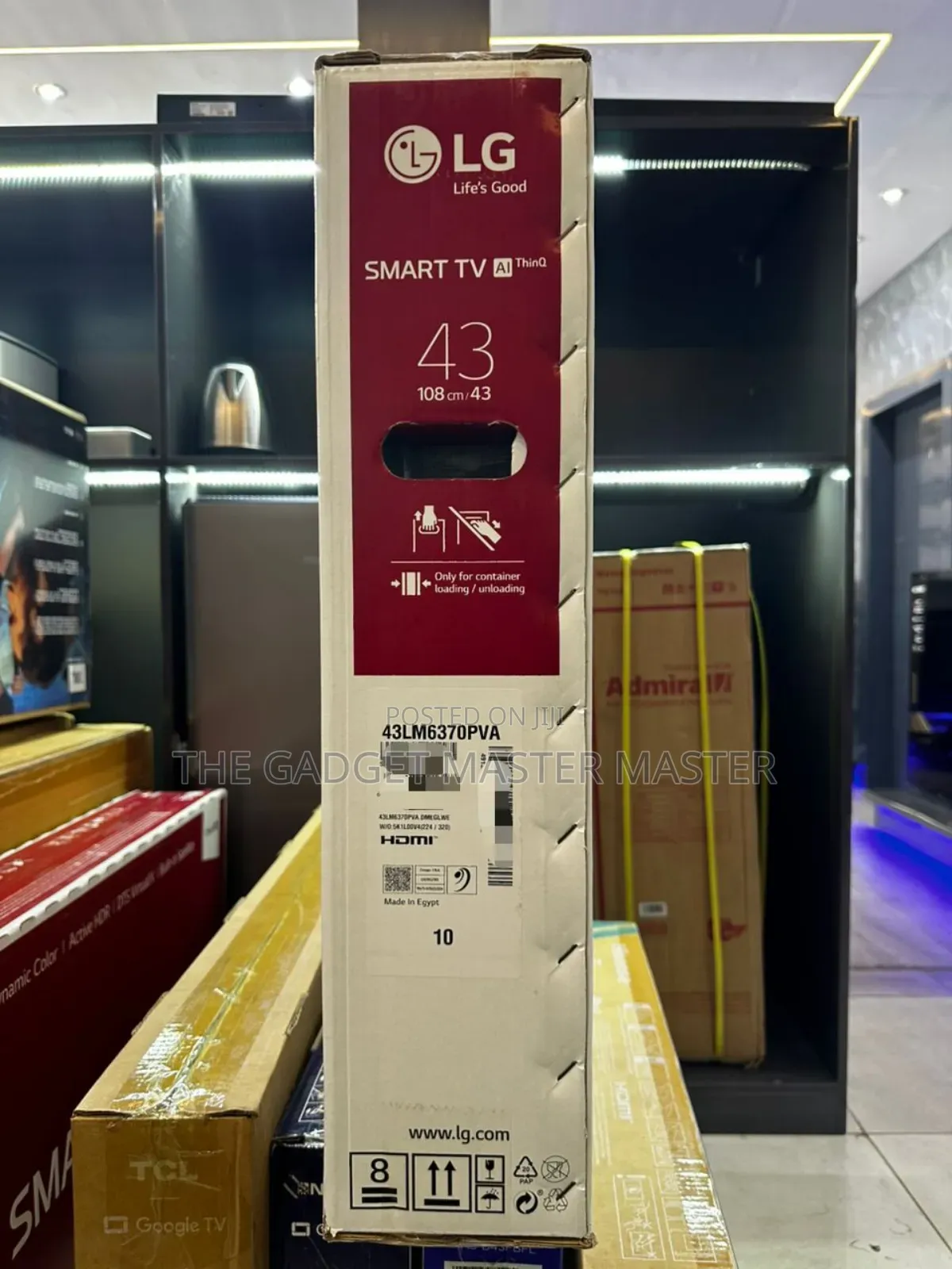 Lg 43lm63 43" Full HDR Smart Ai Thinq Tv