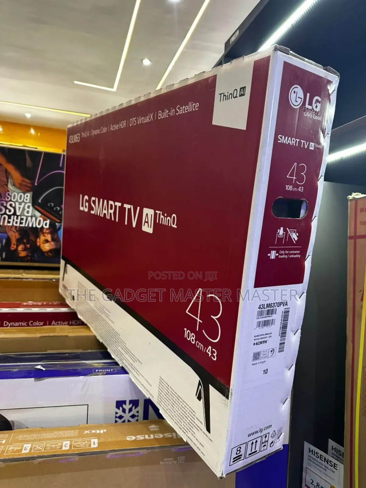 Lg 43lm63 43" Full HDR Smart Ai Thinq Tv
