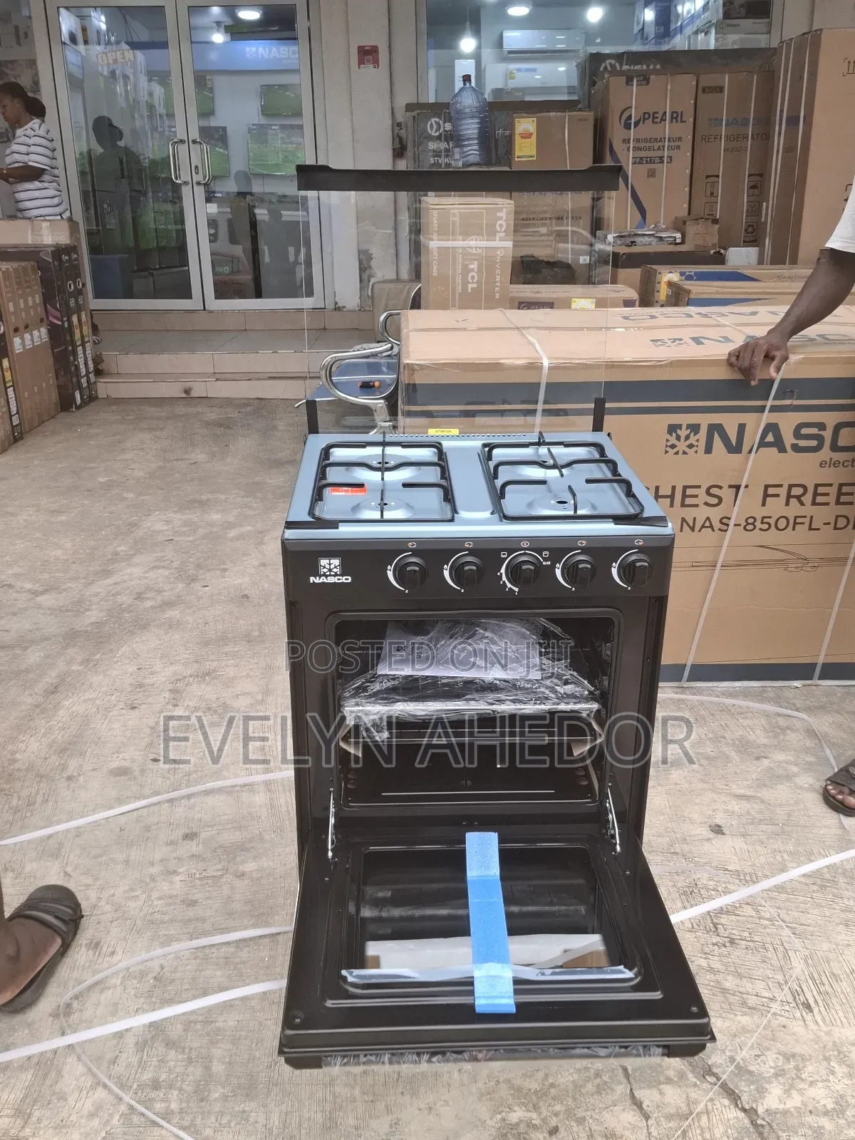 Nasco 4 Burnes Gas Cooker With Oven and Grill for Sale at Cool Price